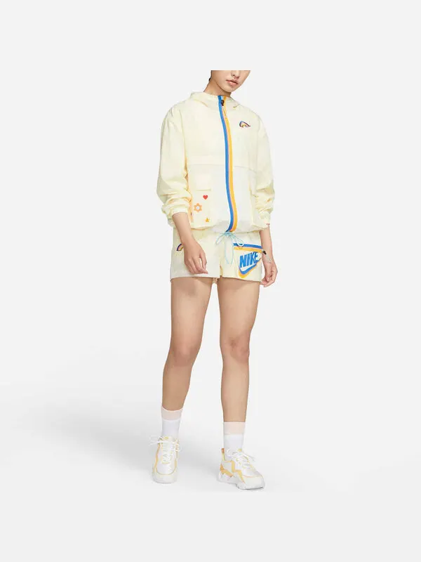 Куртка nsw icon clash куртка ss22 athleisure casual sports куртка с капюшоном осень Nike — изображение 3 из 4, светлый желтый