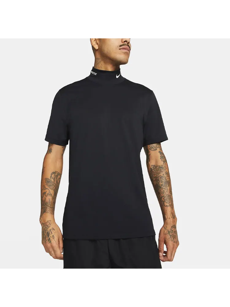 Спортивный топ Nike x NOCTA Drake Golf Mock Neck Top 'Black' DJ5576-010 — изображение 3 из 5, черный