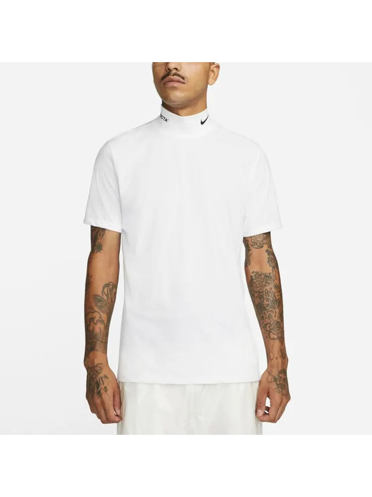 Спортивный топ Nike x NOCTA Drake Golf Mock Neck Top 'White' DJ5576-100 — изображение 4 из 5, белый