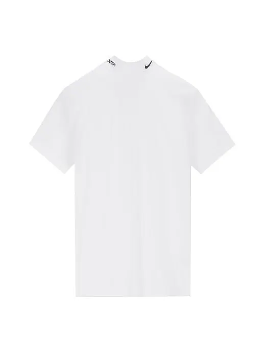 Футболка Nike x Drake NOCTA Golf Short Sleeve Mock Neck Top 'White' — изображение 1 из 4, мульти