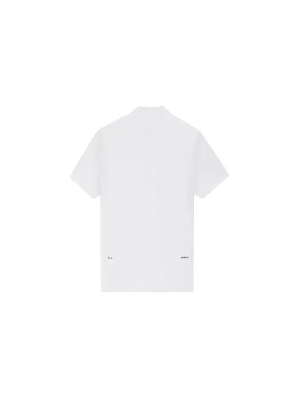 Футболка Nike x Drake NOCTA Golf Short Sleeve Mock Neck Top 'White' — изображение 2 из 4, мульти