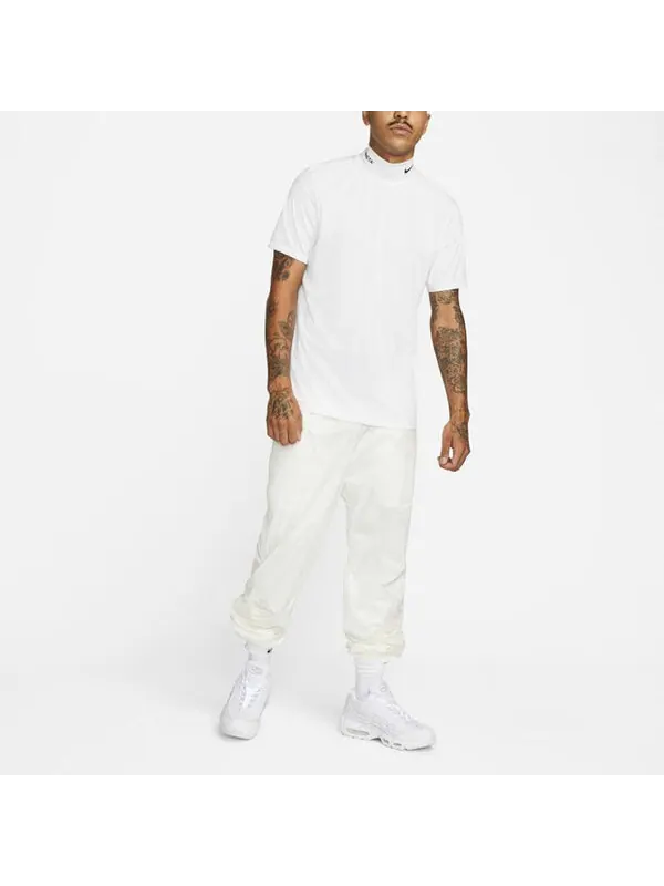 Футболка Nike x Drake NOCTA Golf Short Sleeve Mock Neck Top 'White' — изображение 3 из 4, мульти