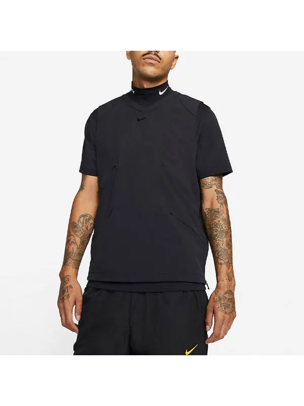 Жилет x nocta drake golf vest 'black' Nike — изображение 3 из 4, черный