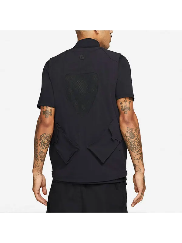 Жилет x nocta drake golf vest 'black' Nike — изображение 4 из 4, черный