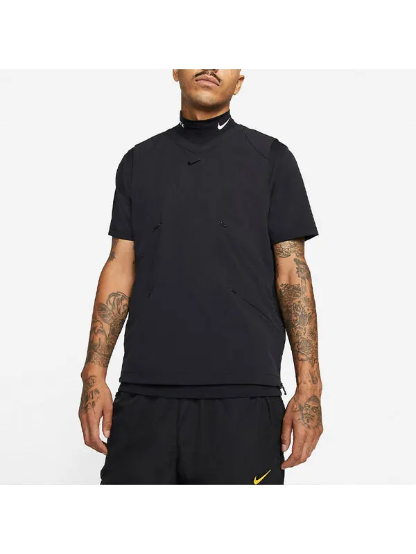 Жилет Nike x Drake NOCTA Golf Vest 'Black' — изображение 3 из 4, черный