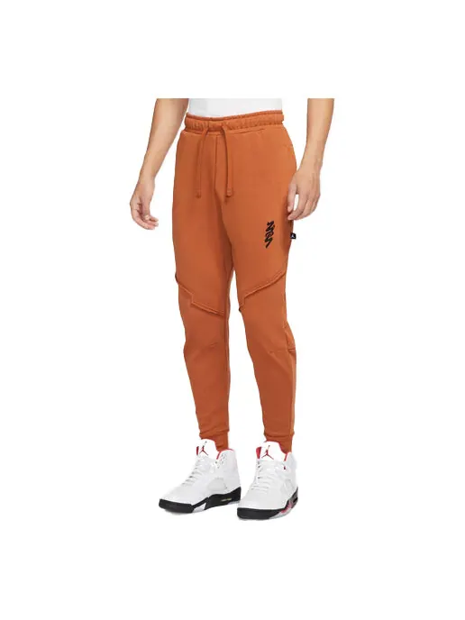 Спортивные штаны Men's Air Jordan Zion Performance Alphabet Embroidered Solid Color Bundle Feet — изображение 1 из 3