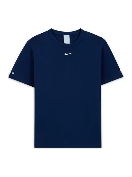 Футболка x nocta drake cardinal сток логотип футболка азиатские размеры Nike — изображение 1 из 4, синий