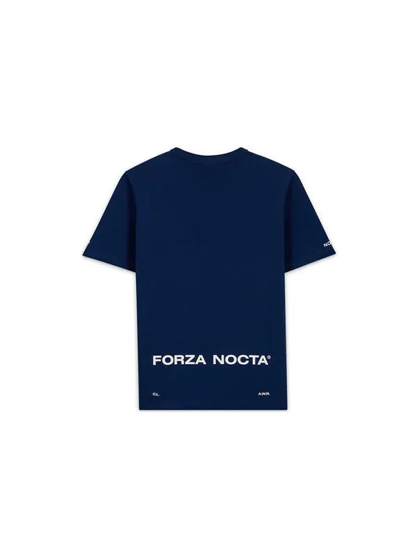 Футболка x nocta drake cardinal сток логотип футболка азиатские размеры Nike — изображение 2 из 4, синий