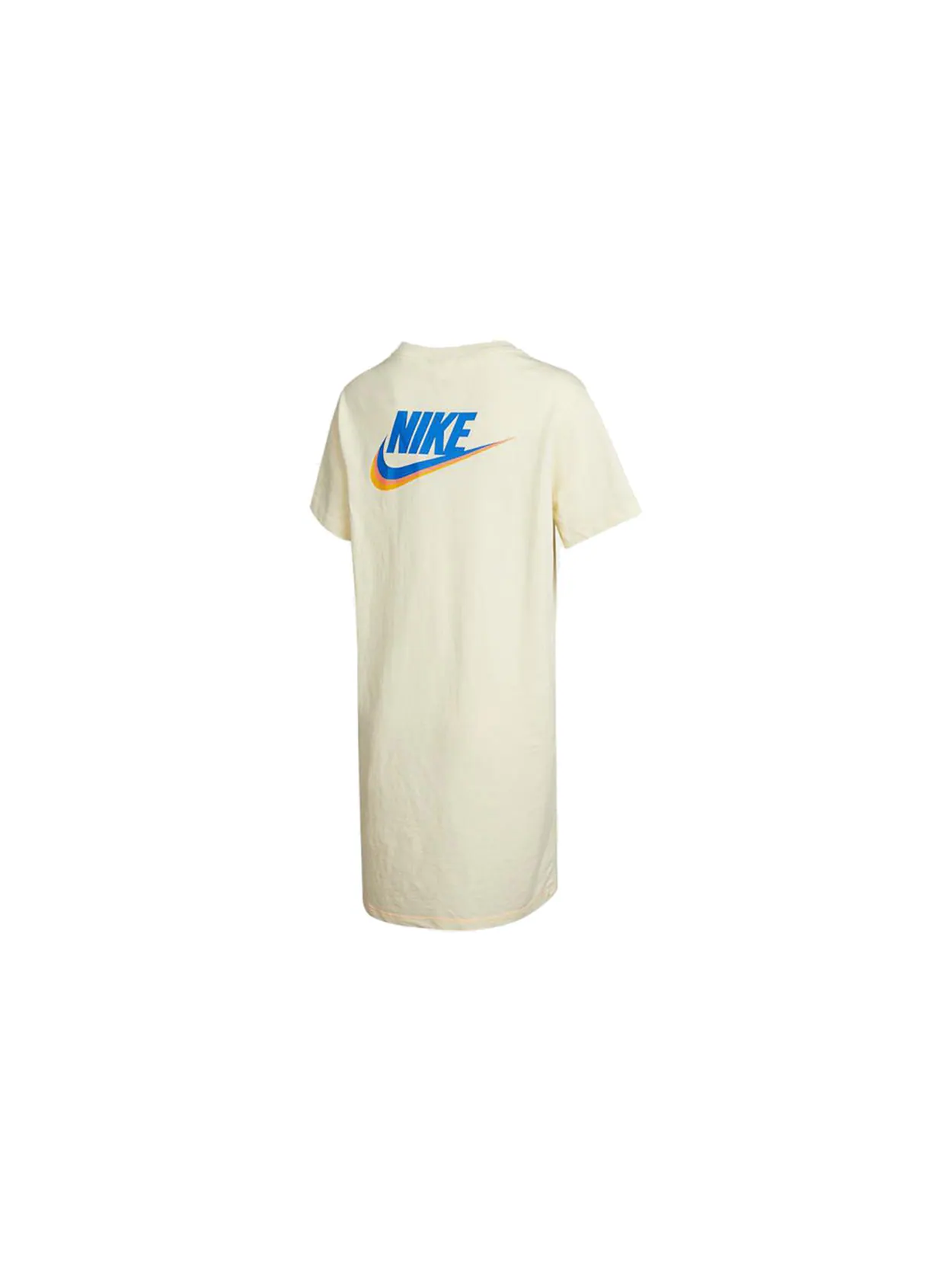 Платье (WMNS) Nike AS W Sportswear Nike Sportswear DRESS Tee COCONUT MILK — изображение 2 из 4, бежевый