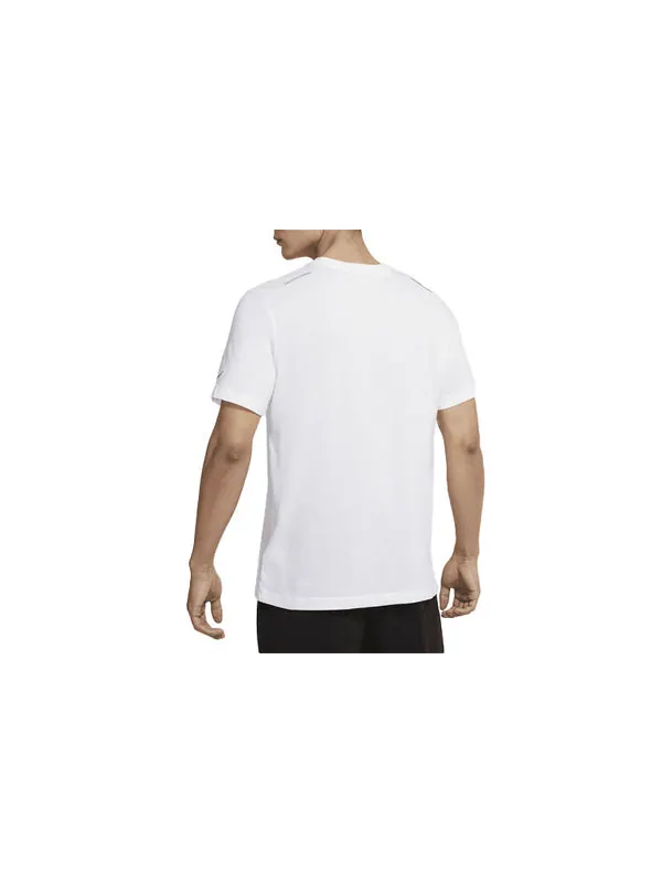 Футболка sportswear quick dry knit casual sports short sleeve white Nike — изображение 2 из 2, белый