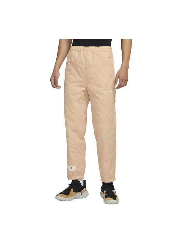 Спортивные штаны Air Jordan x Union Crossover Bundle Feet Sports Pants ''Khaki — изображение 1 из 3, белый