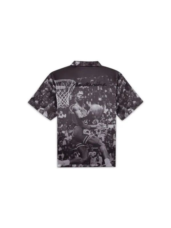 Рубашка xa ma maniere футболка азиатские размеры Air Jordan — изображение 2 из 4, черный/серый