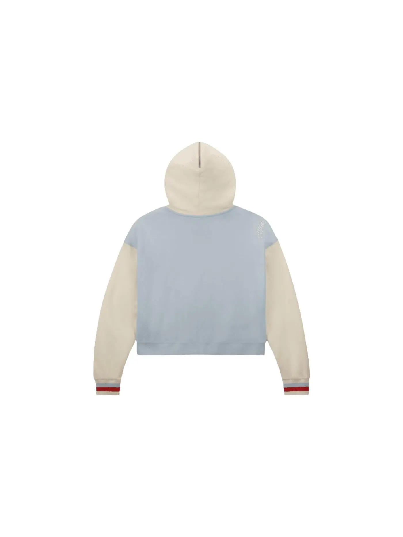 Худи (WMNS) Air Jordan x Maison Chateau Rouge Crossover Colorblock Splicing Hoodie Asia Edition Blue — изображение 2 из 5