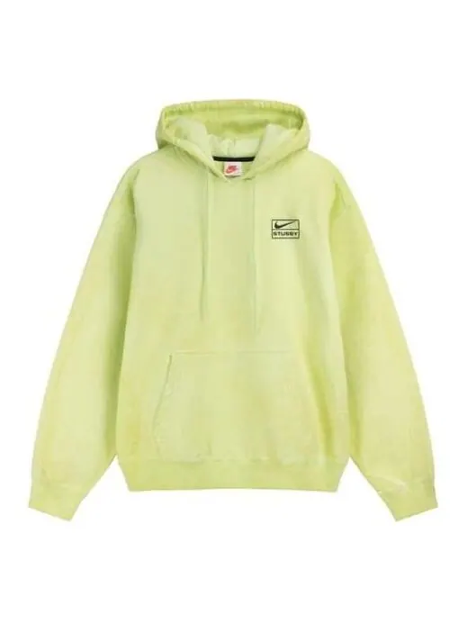 Толстовка Nike x Stussy Crossover Solid Color Logo Alphabet Embroidered Casual Pullover Unisex Green — изображение 1 из 2