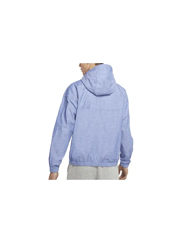Куртка Nike Sportswear Logo Embroidery Ventilate Jacket Coat Male Purple — изображение 2 из 3, синий
