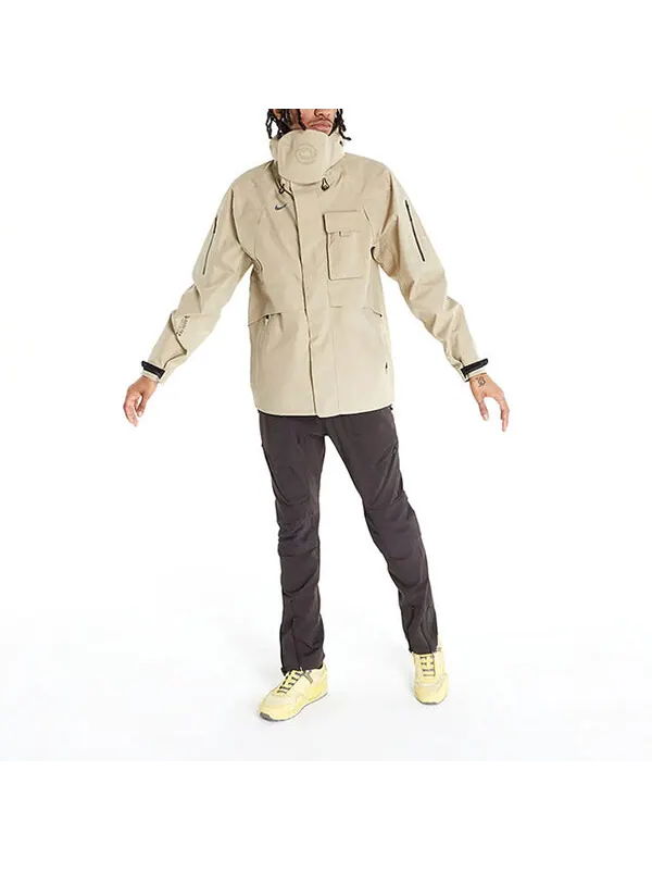 Куртка Nike x Travis Scott Casual Hooded Jacket 'Khaki' — изображение 3 из 4, мульти