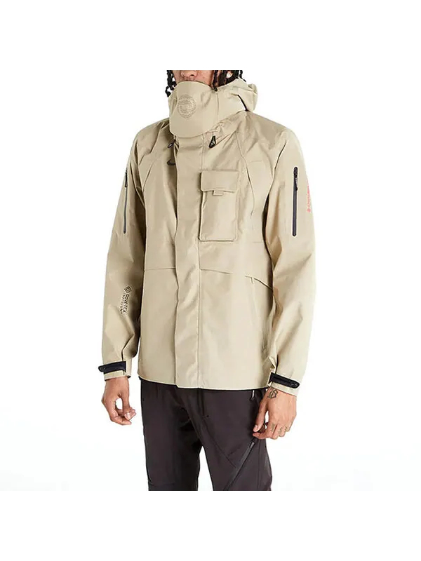 Куртка Nike x Travis Scott Casual Hooded Jacket 'Khaki' — изображение 4 из 4, мульти