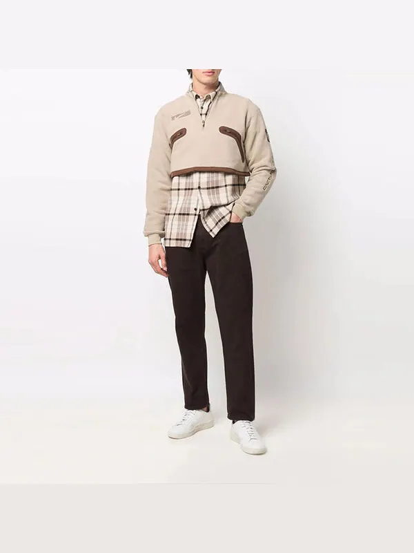 Свитер x кактус джек от travis scott nrg bh po crew Nike — изображение 2 из 4, хаки