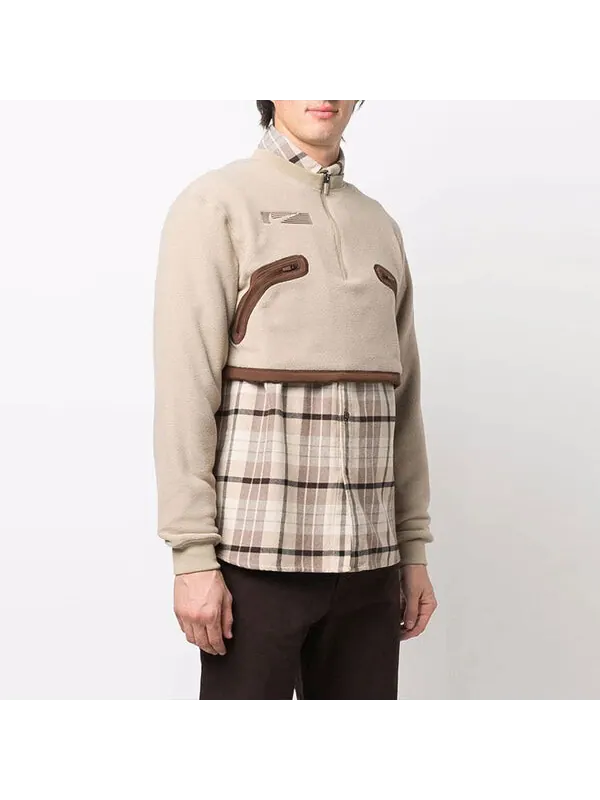 Свитер x кактус джек от travis scott nrg bh po crew Nike — изображение 3 из 4, хаки