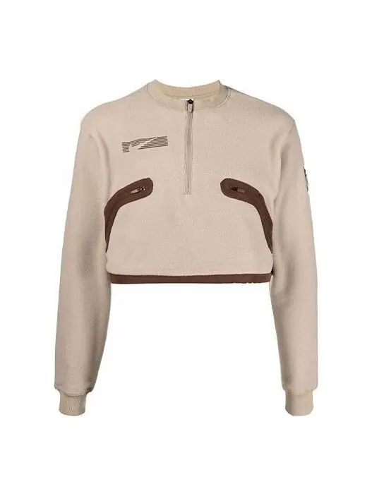 Толстовка Nike x Travis Scott Crossover Pullover 'Beige Brown' — изображение 1 из 4, мульти