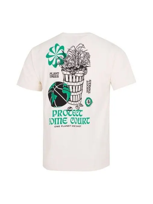 Футболка Nike Bonsai Alphabet Casual Printing Short Sleeve White — изображение 1 из 4, мульти