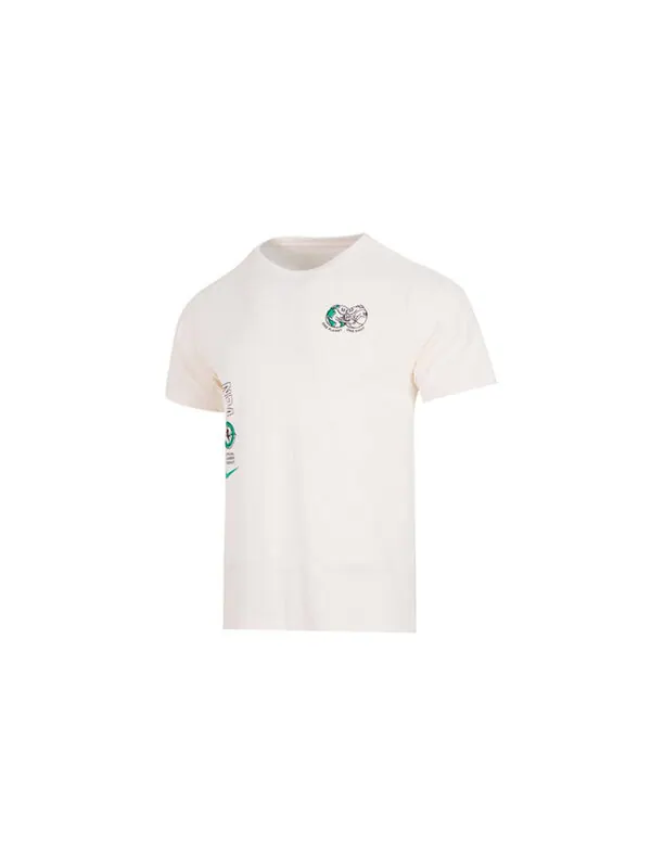 Футболка Nike Bonsai Alphabet Casual Printing Short Sleeve White — изображение 2 из 4, мульти