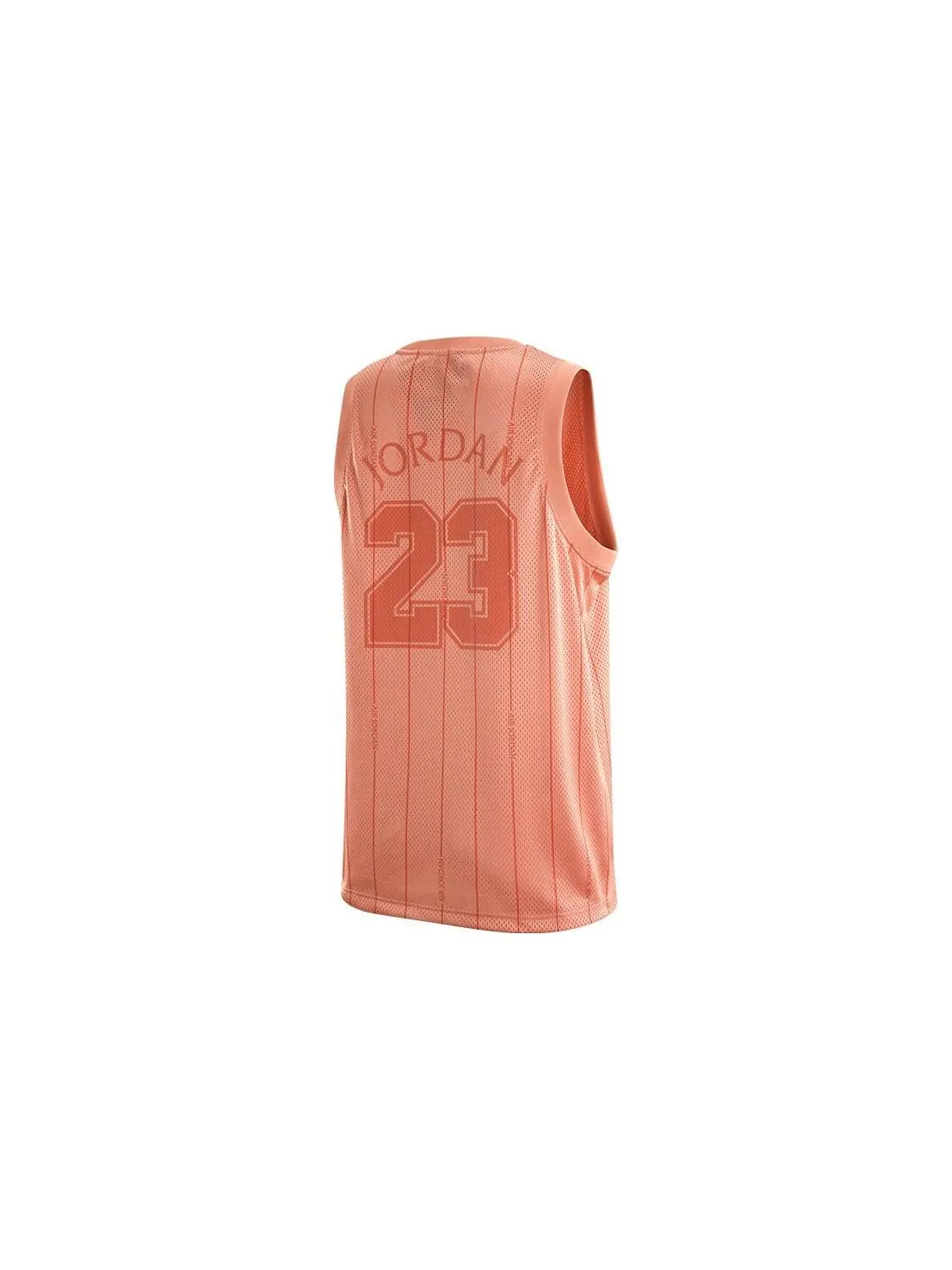 Жилет Men's Air Jordan Stripe Logo Loose Breathable Mesh Sports Madder Root Brown Vest — изображение 2 из 4, мульти
