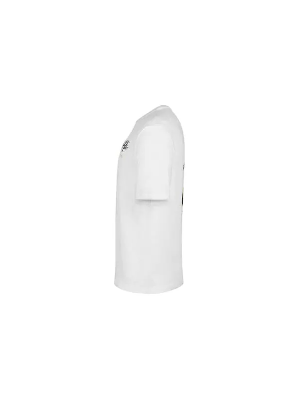 Футболка Air Jordan Alphabet Logo Back Printing Short Sleeve White — изображение 3 из 3, мульти