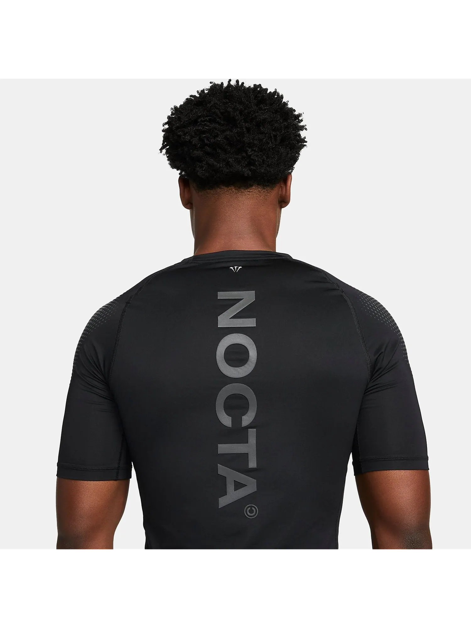 Футболка с коротким рукавом Nike x NOCTA Drake Basketball Short Sleeve Inner Top 'Black' — изображение 4 из 4, черный/мульти