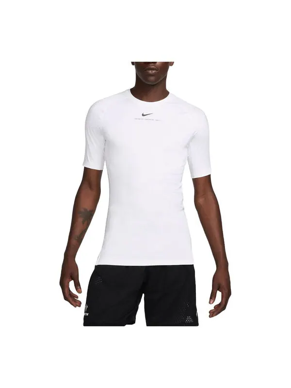 Футболка x nocta base layer баскетбольная футболка Nike — изображение 1 из 2, белый/черный