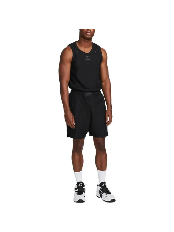 Шорты x nocta drake logo баскетбольные спортивные шорты Nike — изображение 2 из 3, черный