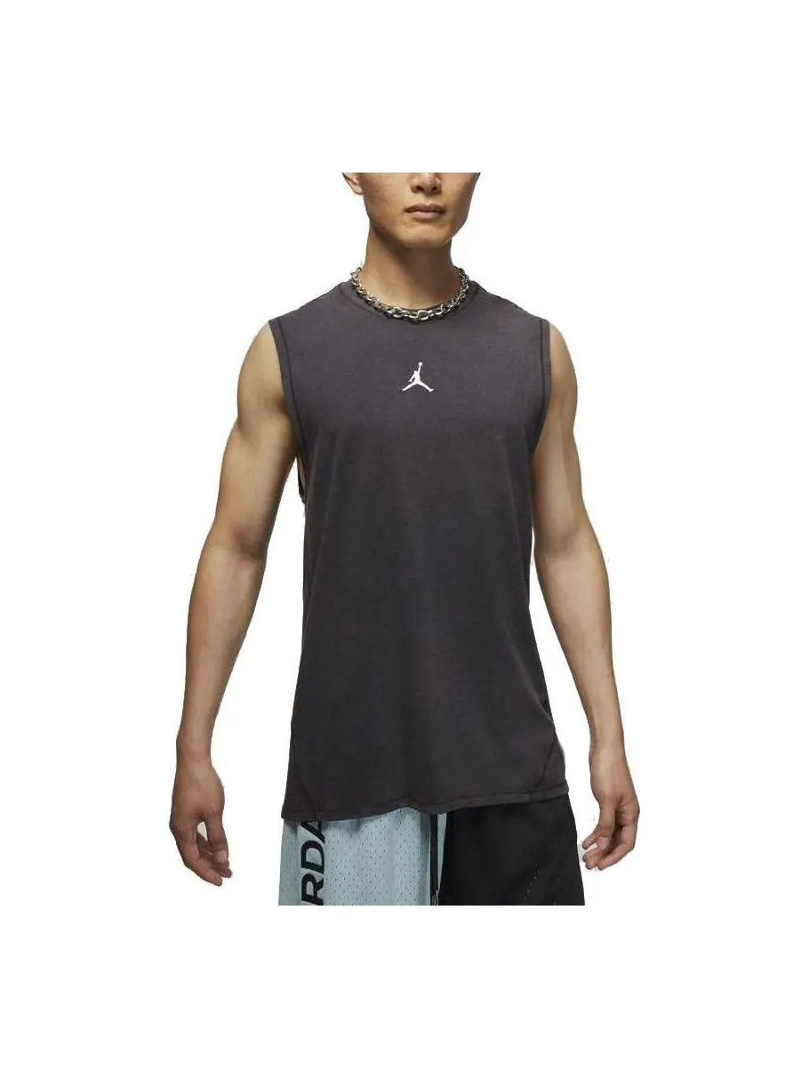 Спортивный топ Air Jordan Dri-FIT Sport Sleeveless Top 'Black White' DM1827-010 — изображение 1 из 5, белый