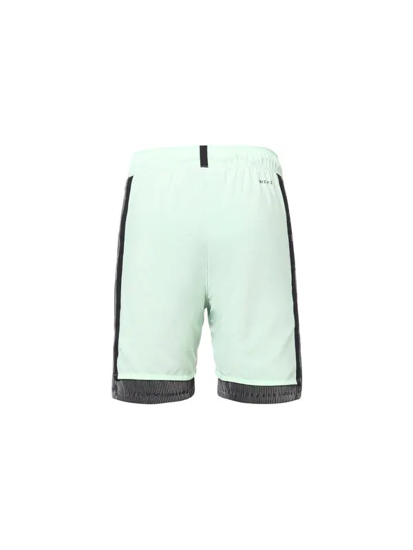 Шорты men's logo micro mark lacing colorblock casual shorts mint green Air Jordan — изображение 3 из 4, мульти