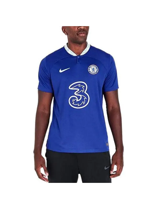 Футболка футбольный клуб челси 22 23 стадион домашняя футболка dri fit Nike — изображение 4 из 4, синий/синий/белый
