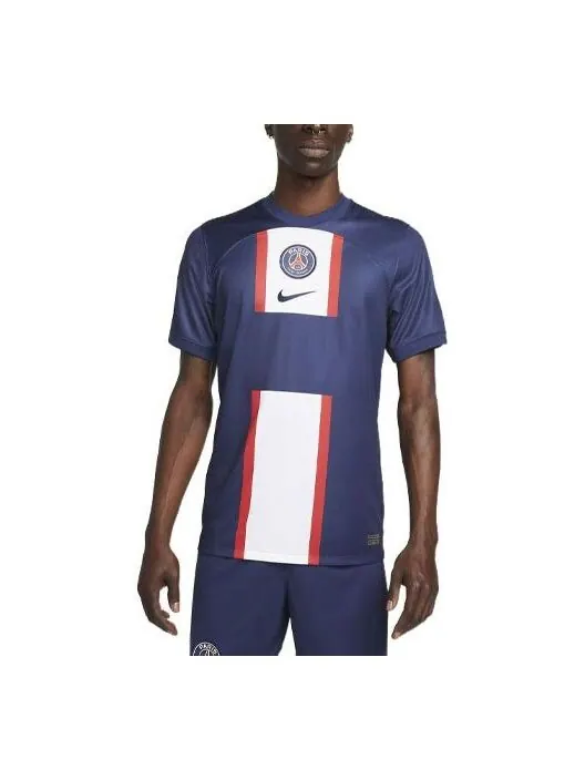 Футболка Nike Paris Saint-Germain PSG 'Blue White Red' — изображение 1 из 4, синий/мульти