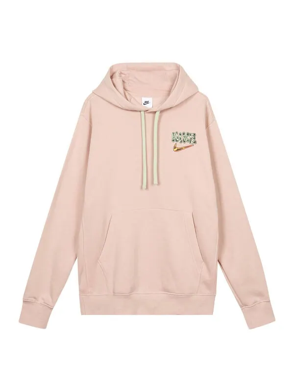 Толстовка Men's Nike Alphabet Logo Pullover 'Pink' — изображение 1 из 4, розовый