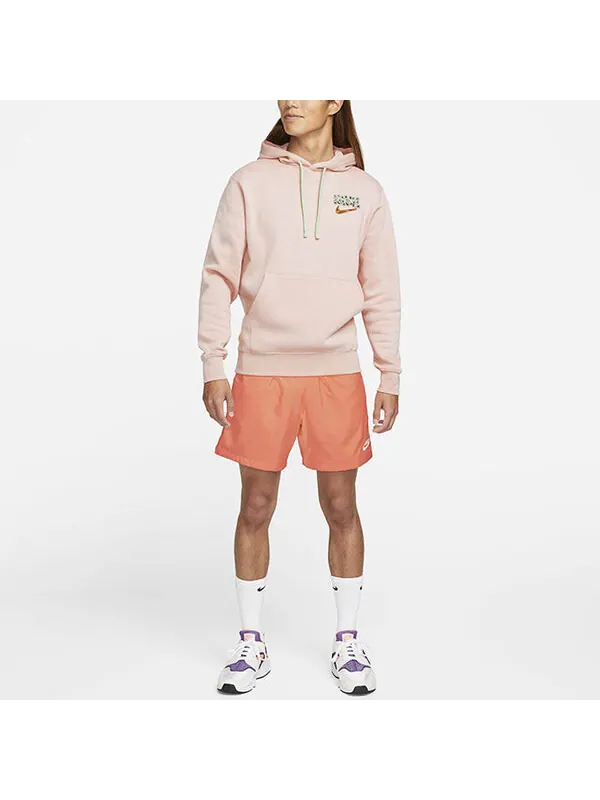 Толстовка Men's Nike Alphabet Logo Pullover 'Pink' — изображение 3 из 4, розовый