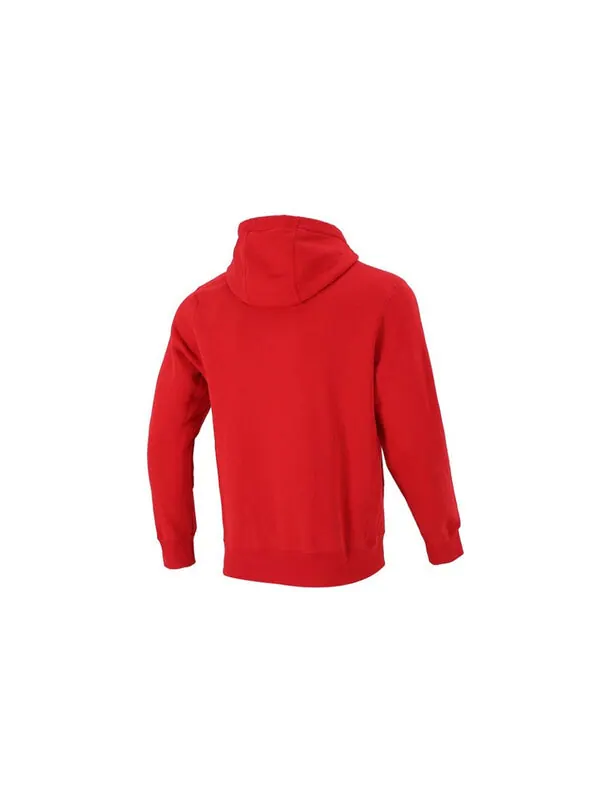 Толстовка Men's Nike Sportswear Shoes Box Fries Printing Fleece Stay Warm Sports Red — изображение 2 из 4, красный