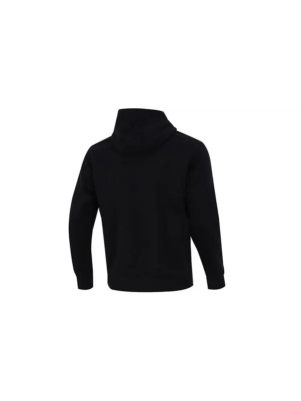 Толстовка men's nsw bb po hdy swsh brnd riff contrasting colors logo sports pullover black Nike — изображение 2 из 4, черный