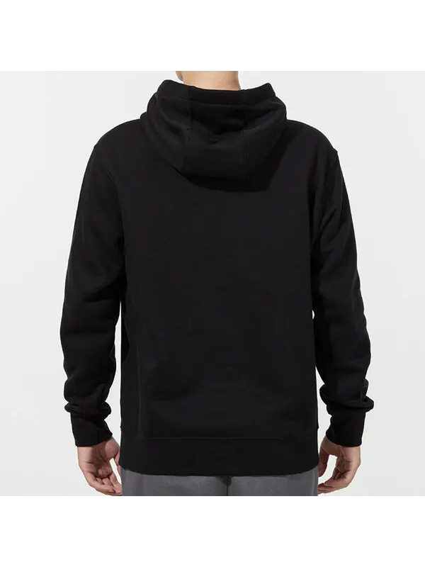 Толстовка men's nsw bb po hdy swsh brnd riff contrasting colors logo sports pullover black Nike — изображение 4 из 4, черный