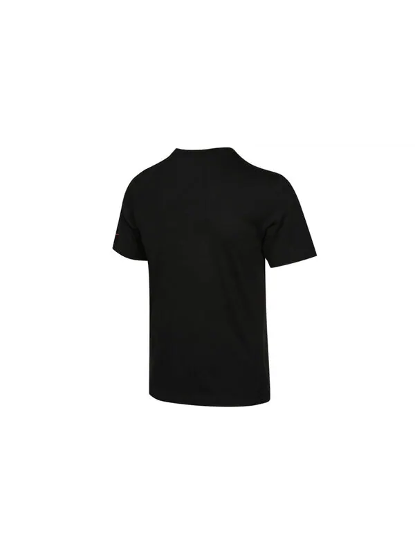 Футболка Men's Nike Lil Penny Alphabet Printing Casual Sports Short Sleeve Black T-Shirt — изображение 2 из 4, черный