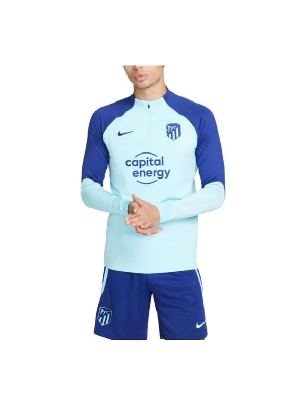 Футболка 22 23 atletico madrid strike training top Nike — изображение 1 из 4, синий/мульти
