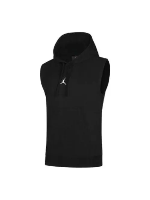 Жилет Air Jordan Dri-FIT Sport Sleeveless Breathable Solid Color Pullover hooded Vest Black — изображение 1 из 5, черный