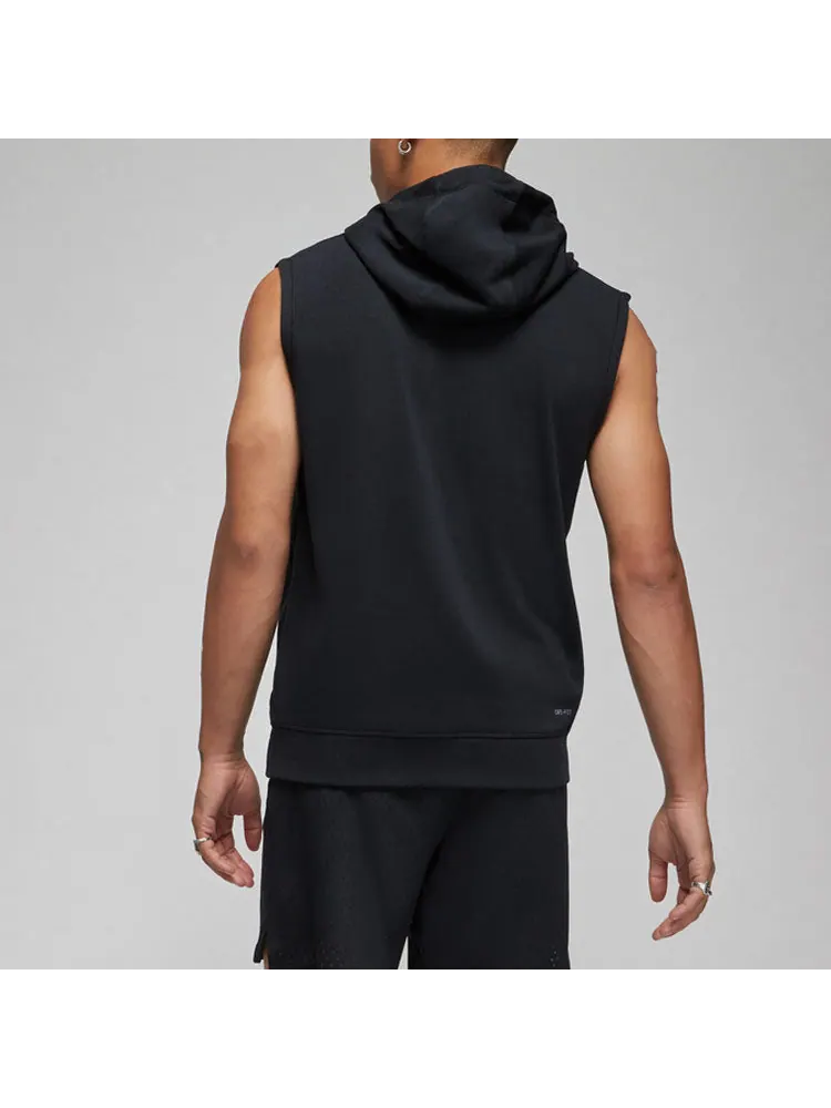 Жилет Air Jordan Dri-FIT Sport Sleeveless Breathable Solid Color Pullover hooded Vest Black — изображение 4 из 5, черный