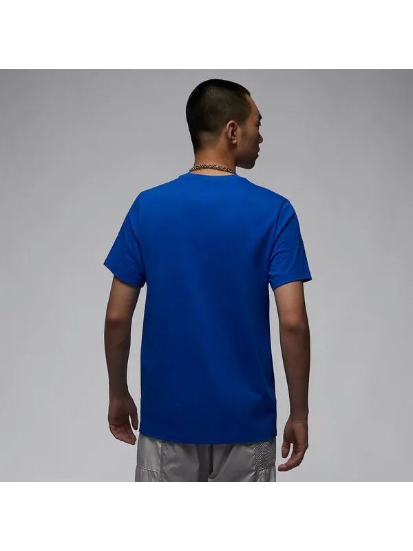 Футболка jumpman x nike Air Jordan — изображение 2 из 2, синий/белый/желтый