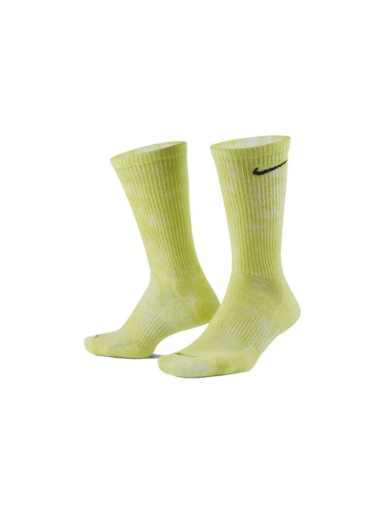 Носки Nike Unisex Everyday Plus Tie Dye Medium Stockings 2 Pairs Yellow/Orange/Red — изображение 3 из 3, красный
