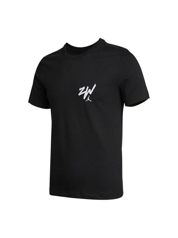 Футболка j zion ss футболка с рисунком алфавита круглый вырез спортивная с коротким рукавом Air Jordan — изображение 1 из 2