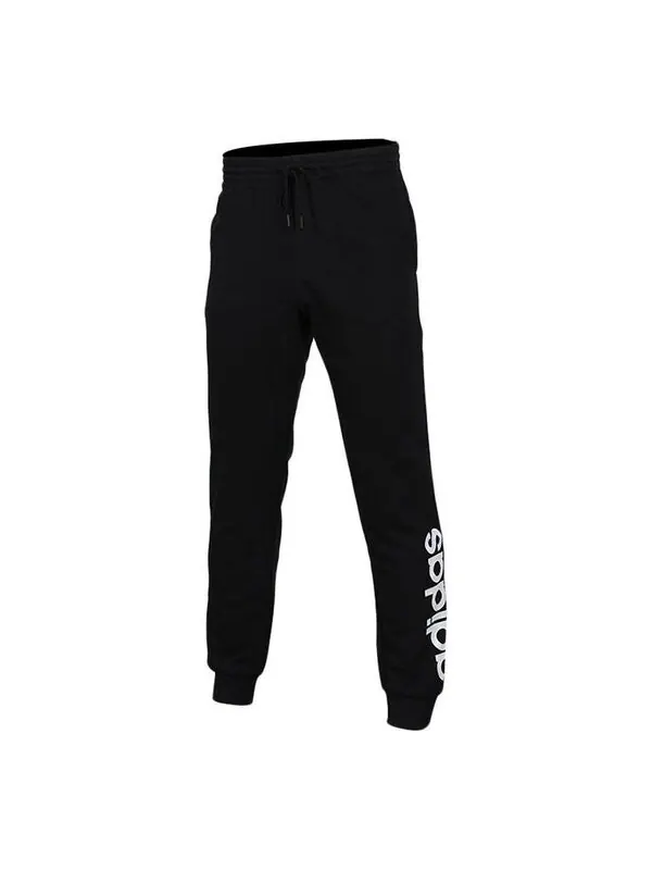 Спортивные штаны adidas neo M CE TP Casual Sports Knit Long Pants Black — изображение 1 из 4, черный