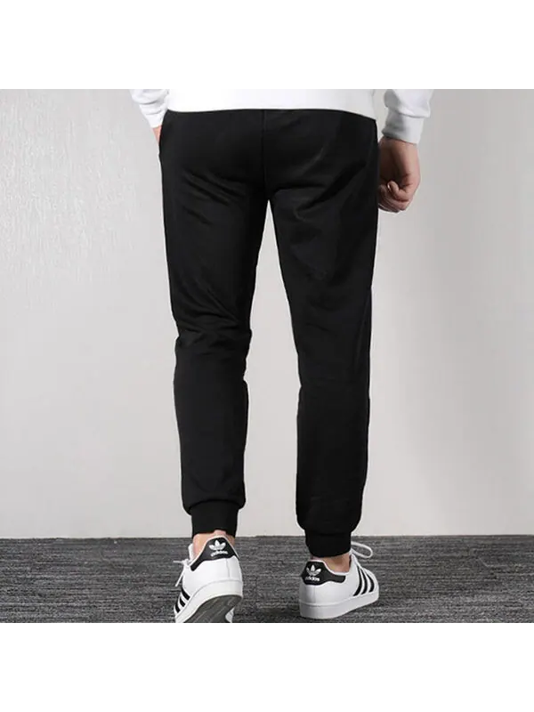 Спортивные штаны adidas neo M CE TP Casual Sports Knit Long Pants Black — изображение 4 из 4, черный