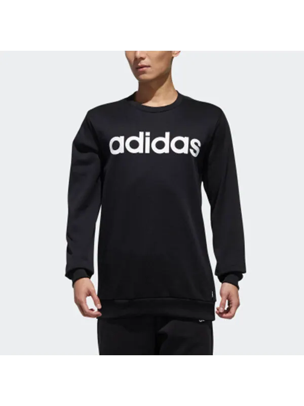 Толстовка Men's adidas C+ Swt Ls Pullover Black — изображение 3 из 4, черный